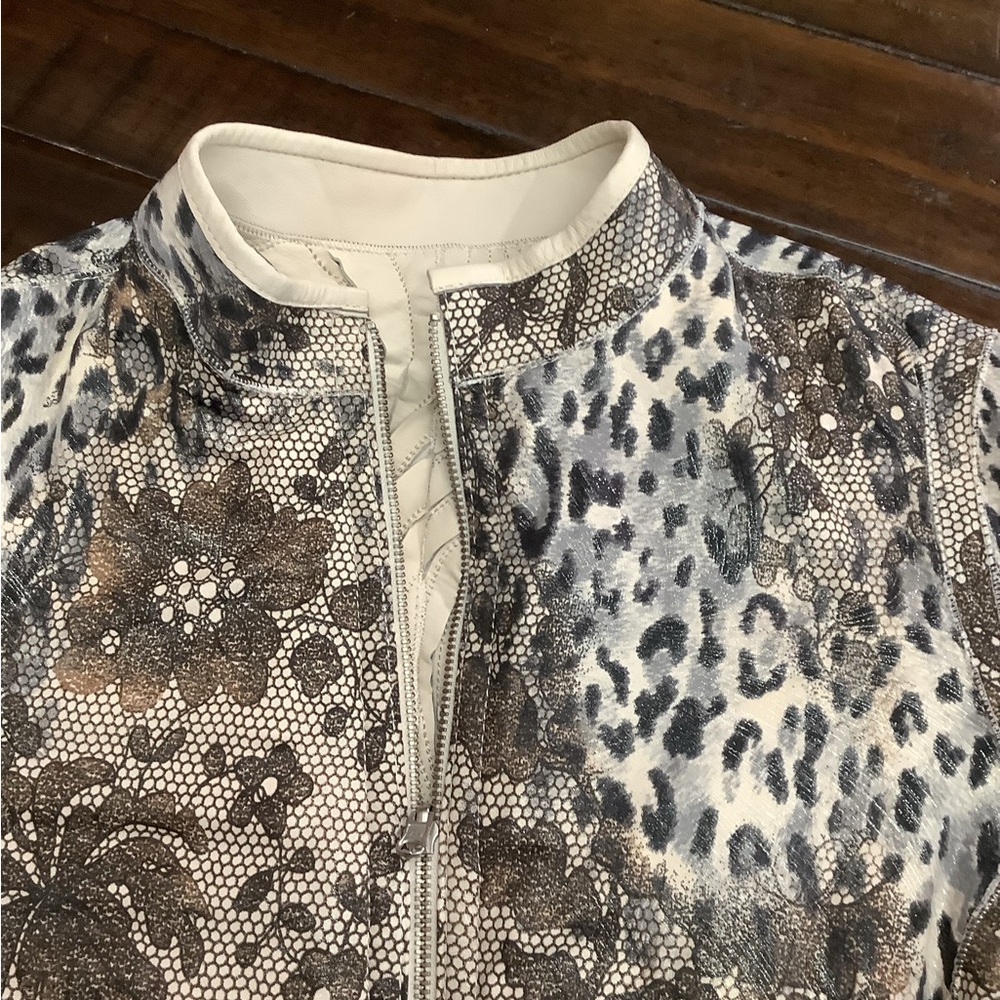 Figure flaCream lame leather forever completely reversible - Picture 9 of 16